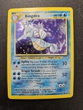 Pokemon Neo Genesis Kingdra Holo Rare 8/111 NEAR MINT