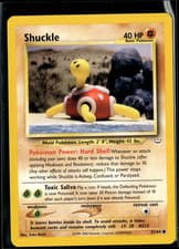 Shuckle - Pokemon 2001 Neo Revelation 51/64 Unlimited Lightly Played LP (B)