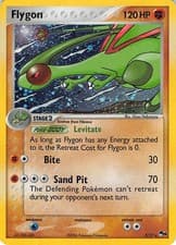 (Tail Swirl) Flygon 3/17 Rare POP Series 4 Pokemon Holo Moderately Played