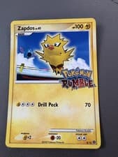 Pokemon Zapdos Rumble 8/16 NM English Card