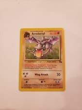 Pokémon TCG Aerodactyl Fossil 1 Holo Unlimited Holo Rare