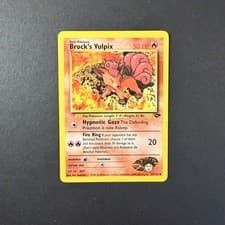 Brock's Vulpix [W Stamped] 037/132 Wotc Promo Regular