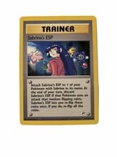 Pokémon TCG Sabrina's ESP Gym Heroes 117/132 Regular Unlimited Uncommon