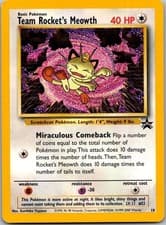 Team Rocket's Meowth Promo WoTC Promo 18/53 NM