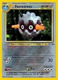 Pokemon Forretress (2/75) Neo Discovery HP HOLO