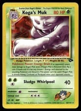 Koga's Muk 26/132 Rare Gym Challenge Pokemon Unlimited MP