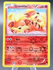 Growlithe RC4/RC25 Legendary Treasures: Radiant Collection Holo