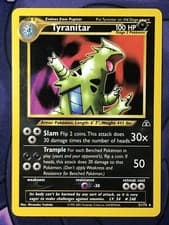 Tyranitar 31/75 - Neo Discovery Unlimited - Rare - Vintage WOTC Pokemon NM MINT