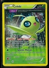 Heavily Played Celebi - XY93 - BREAKthrough Three Pack Blisters Promo - Holo Pok