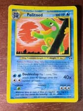 Politoed 27/75 MP/HP Neo Discovery Regular Rare Pokémon TCG Card. Read