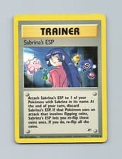 Sabrina's ESP 117/132 Uncommon Gym Heroes Pokemon Unlimited Lightly Played