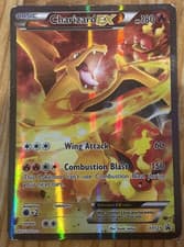 CHARIZARD EX XY121 Black Star Promo Full Art Holo Pokemon Card MP