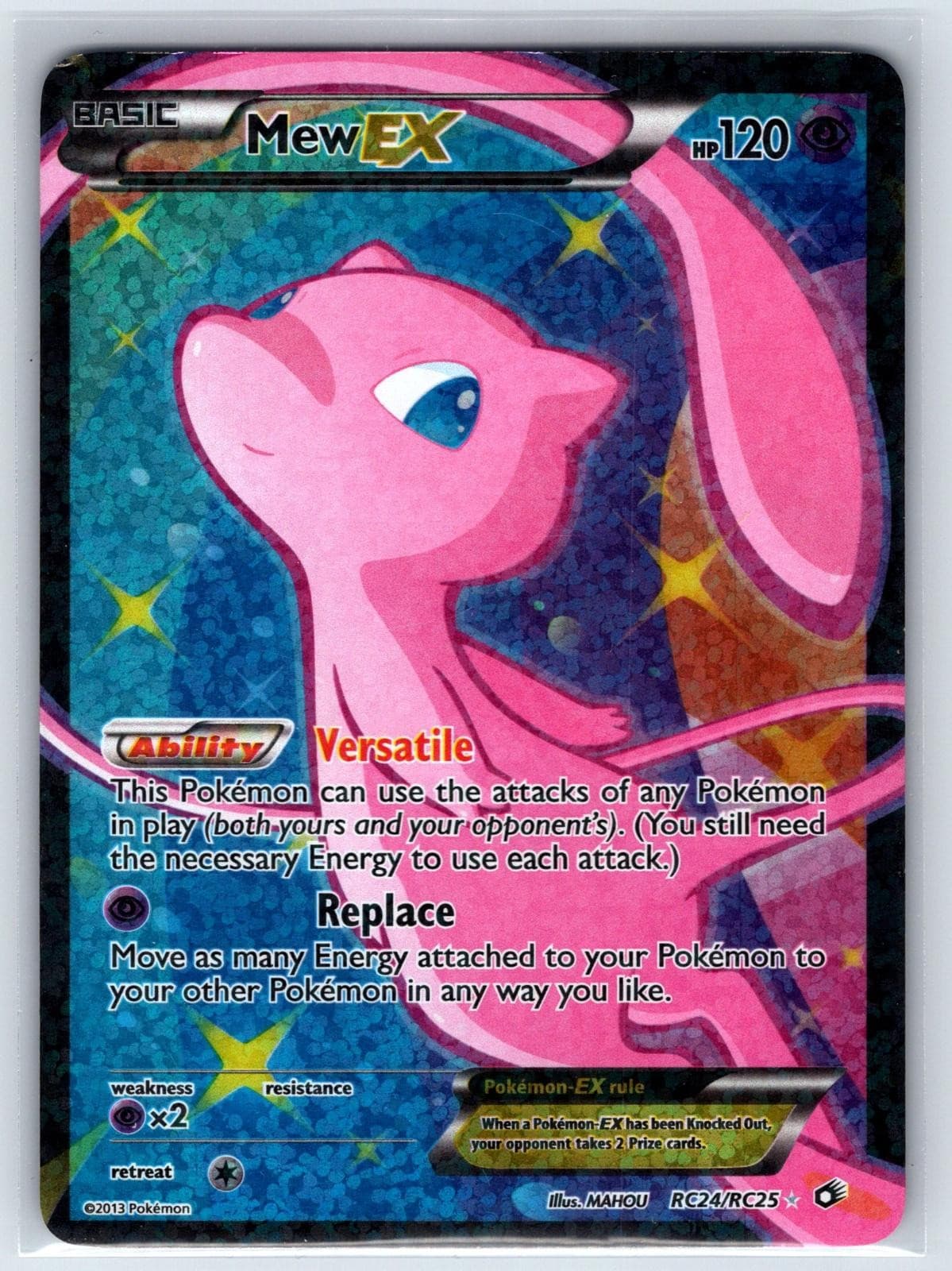 Mew EX (Full Art) RC24/RC25 Legendary Treasures: Radiant Collection Pokemon LP