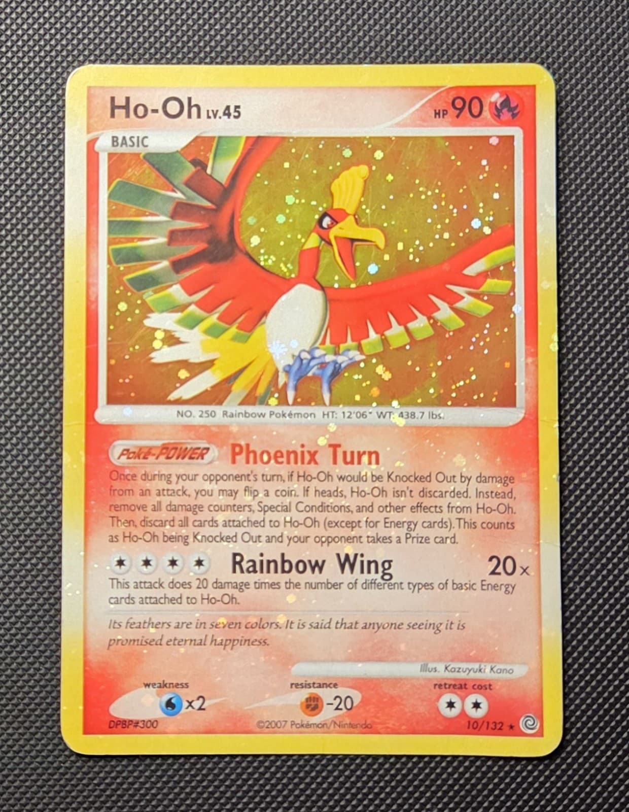 Ho-Oh 10/132 Secret Wonders Holo