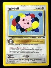 Igglybuff 40/75 Uncommon Neo Discovery Pokemon Unlimited LP