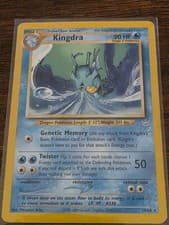 KINGDRA 19/64 Rare Neo Revelation Pokemon Unlimited Lightly Played