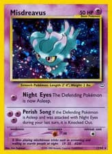 Misdreavus - 11/64 - Pokemon Neo Revelation Unlimited Holo Rare Card WOTC LP