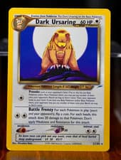Dark Ursaring 21/105 Rare Neo Destiny Pokemon Unlimited Lightly Played