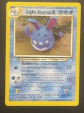 Light Azumarill Holo Neo Destiny ENG NM- Pokemon