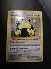 Snorlax XY179 Holo Black Star Promo