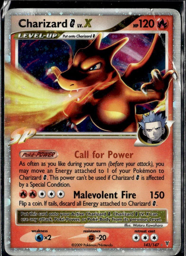 Supreme Victors #143 Charizard G Lv.X