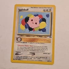 Igglybuff Unlimited [N2 - 40/75] Neo Discovery Pokemon 200106 Uncommon LP