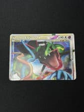 Rayquaza & Deoxys Legend (Top) 89/90 Undaunted Holo DAMAGED