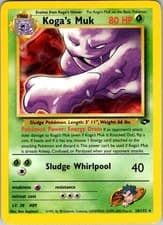 Koga's Muk Unlimited Rare Gym Challenge 026/132 LP