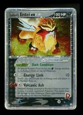 #3 Rocket's Entei ex 97/109 EX Team Rocket Returns 2004 Holo Rare Pokémon Card