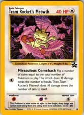 Team Rocket's Meowth Promo WoTC Promo 18/53 NM