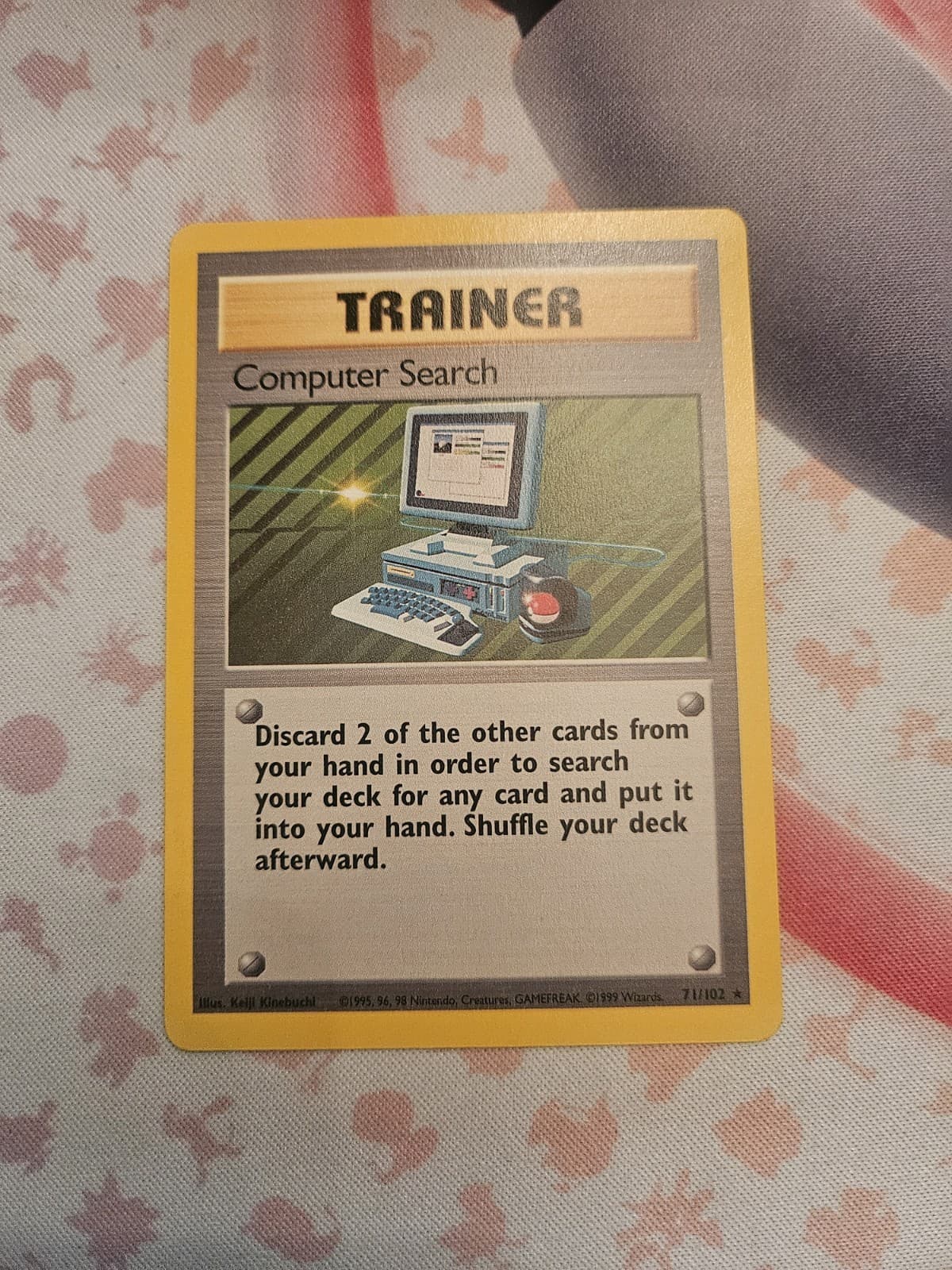 Computer Search 071/102 Base Set (Shadowless) Regular