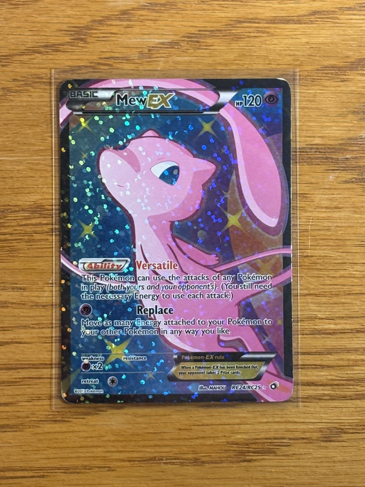 Mew EX (Full Art) RC24/RC25 Legendary Treasures: Radiant Collection Holo MP