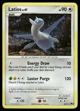 Latios 4/17 Rare POP Series 7 Pokemon Holo Moderately Played