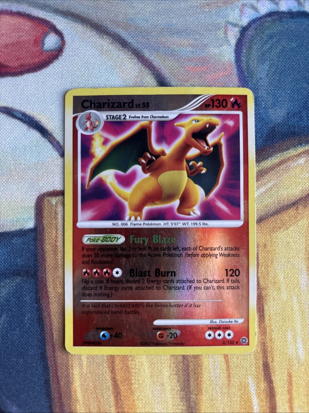 Charizard 3/132 Secret Wonders Reverse Holo