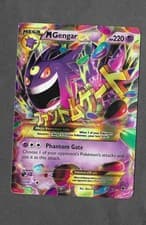 M Gengar EX 121 Secret Rare - XY - Phantom Forces (PHF) 121/119 LP Pokemon