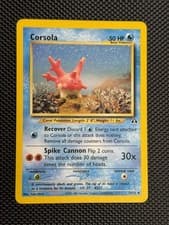 Corsola Unlimited Uncommon Neo Discovery 37/75 NM