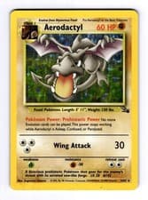 Aerodactyl (1) Fossil #01 (1999) Holo LP Pokemon
