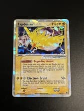 Zapdos ex 116/112 FireRed & LeafGreen Secret Rare Holo 2004 LP - Pokémon TCG
