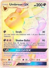 Umbreon GX (Secret, #154/149) - Holofoil SM - Base Set MP Pokemon