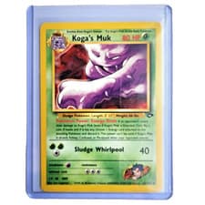 Koga's Muk 26/132 Pokemon TCG Gym Challenge NM Vintage 2000 Card 