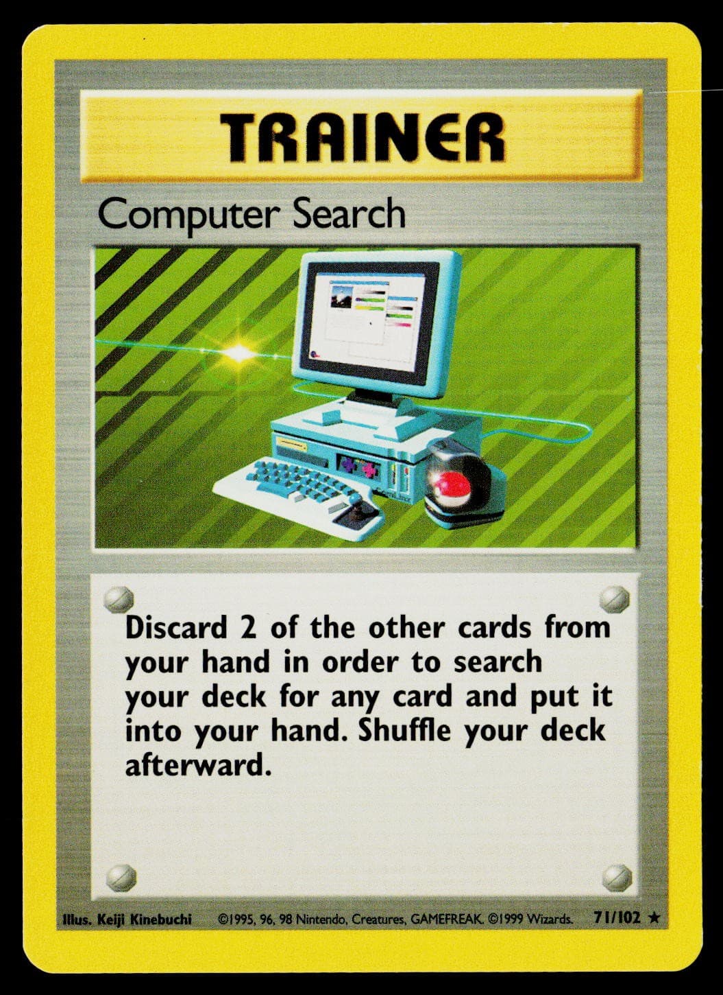 Base Set (Shadowless) #071/102 Computer Search