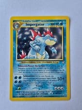Impergator *German* Feraligatr Pokémon TCG Neo Genesis 4/111 Holo vintage NM/LP