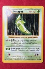 Metapod 054/102 Base Set (Shadowless) Regular
