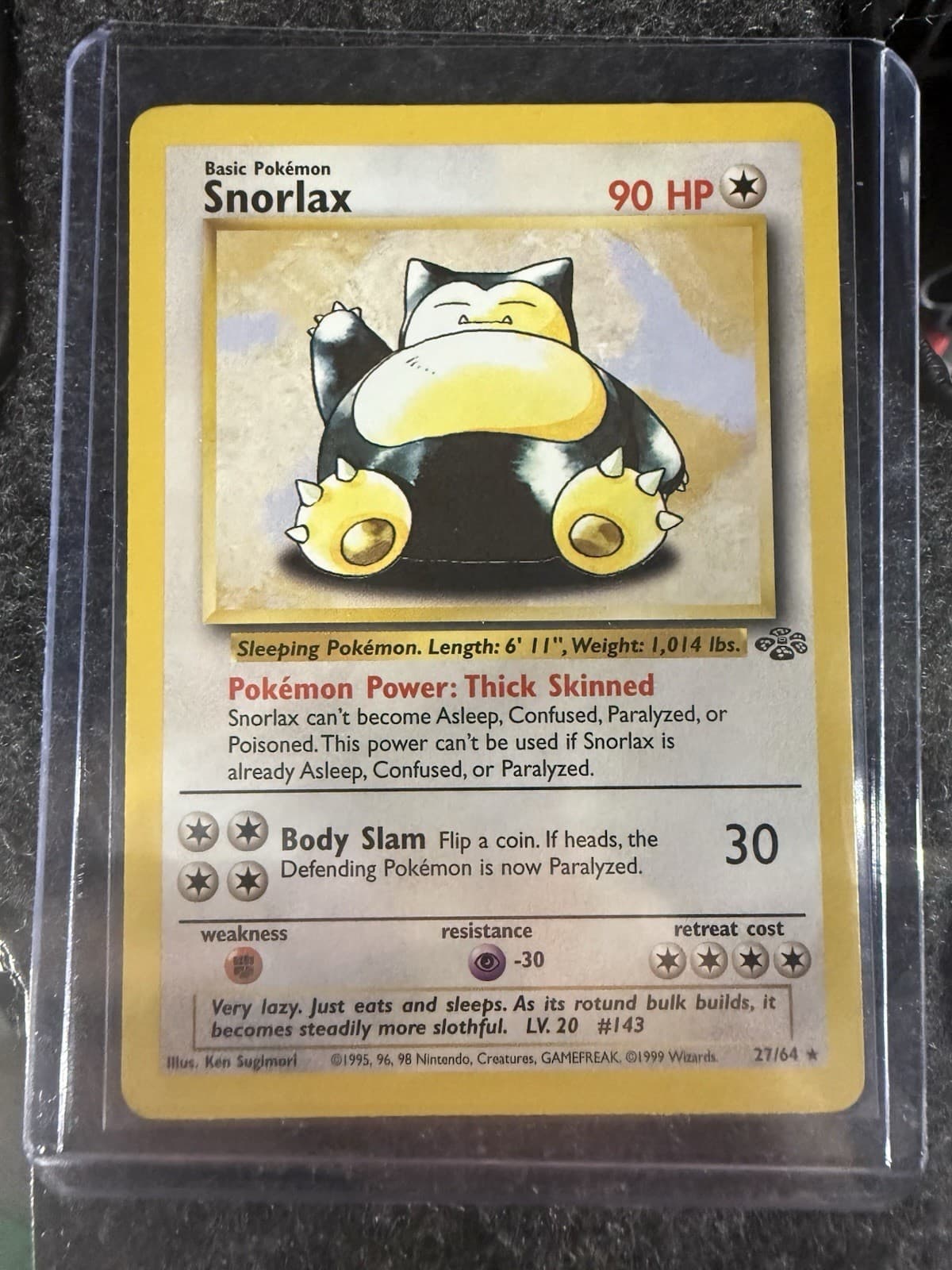 Snorlax 030/130 Base Set 2 Regular