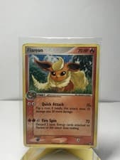 Pokemon TCG Card - Flareon - POP Series 3 HOLO Rare 2/17  HP