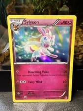 2013 Pokemon Sylveon XY04 Black Star Promo Holo Rare Eeveelution XY04 Lp
