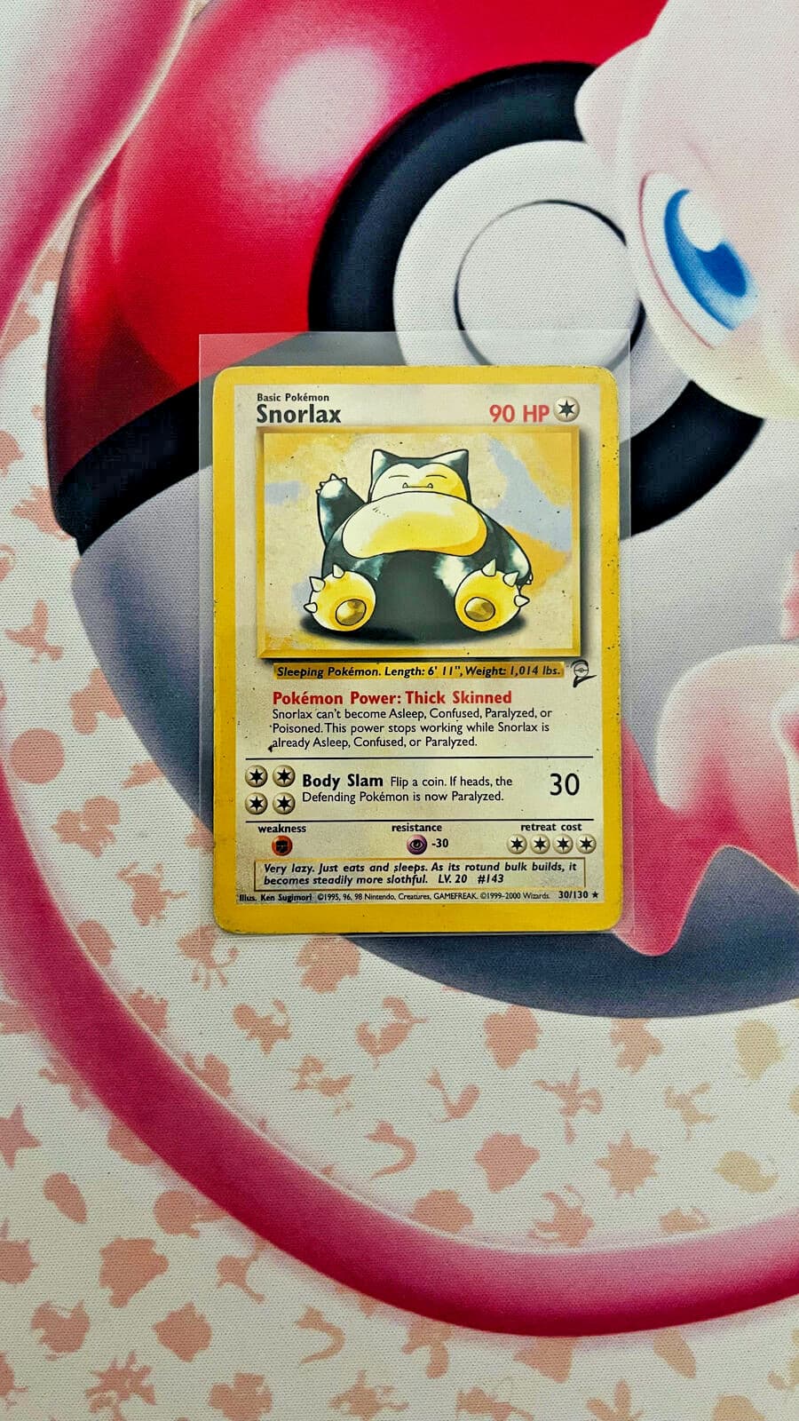 Snorlax 030/130 Base Set 2 Regular