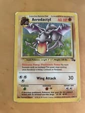 Aerodactyl 1/62 HOLO Rare Fossil Pokemon Card WOTC 103💎 Near Mint NM+ Mint💎