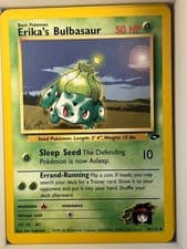 Erika's Bulbasaur Unlimited Uncommon Gym Challenge 039/132 HP