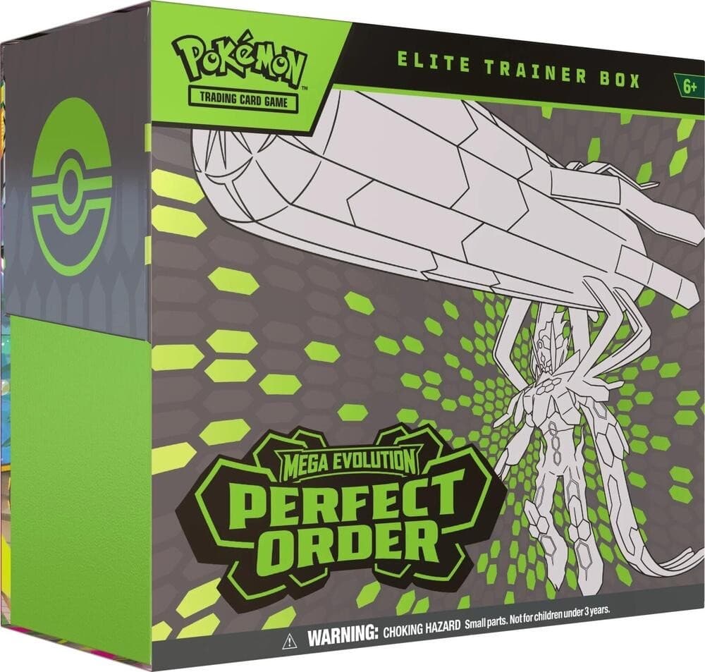 Perfect Order Elite Trainer Box - ME03 ETB Zygarde Pokemon English TCG CCG